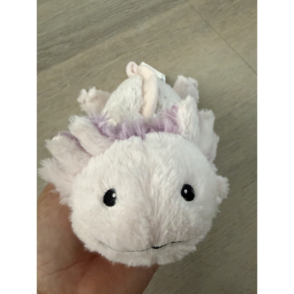 Warmies Cozy Plush - Axolotl Junior Mini Therapy Microwavable Heatable Toy Used